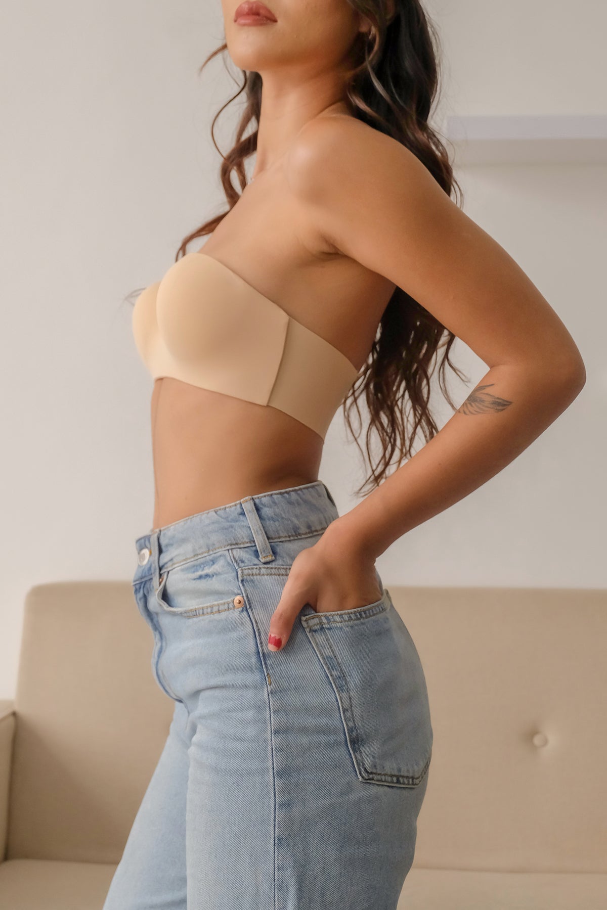 Multiway Bra in Skin (Bestseller) (XL LEFT)